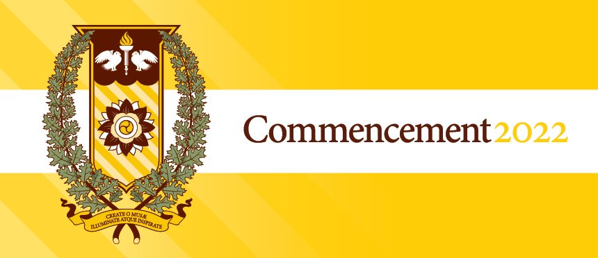 commencement banner 2022