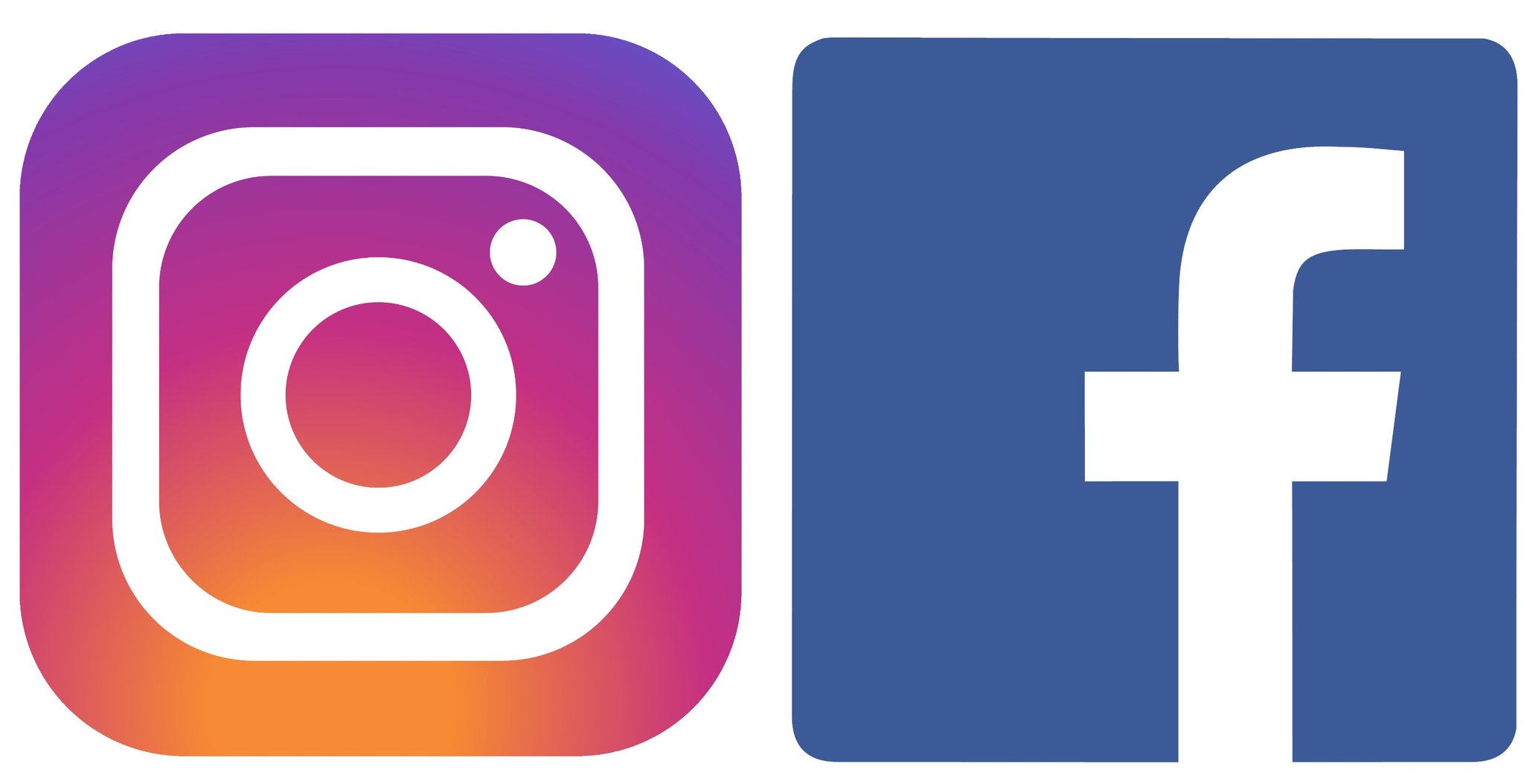 Instagram & Facebook icons