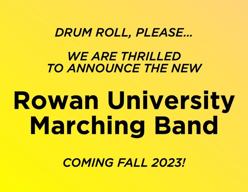Marching Band Announcement