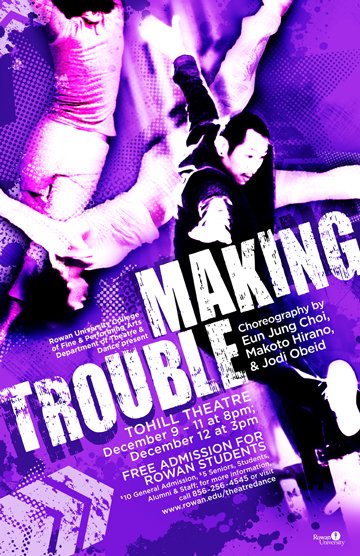 making trouble